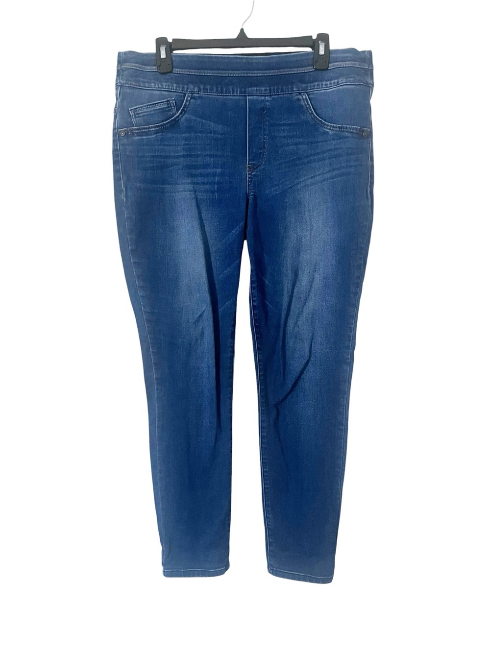 Democracy Ab Technology Elastic Waist Skinny Jeans Jeggings Size 12